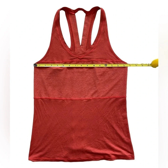 Lululemon Pedal To The Medal Singlet Alarming Heathered Tank Top Size 6 - Picture 3 of 6